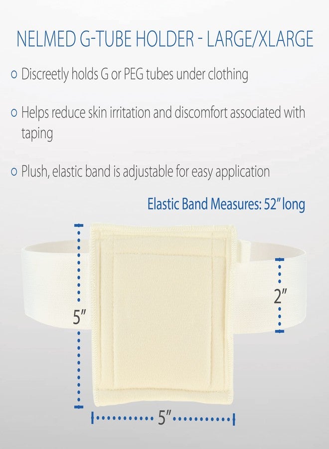 Core Products NelMed G-Tube Holder – Feeding Tube Belt Holder for PEG, G, J Tubes – Adjustable, Discreet Support for Tube Feeding – Large/XLarge (45-60 inch Waist) - Image 4